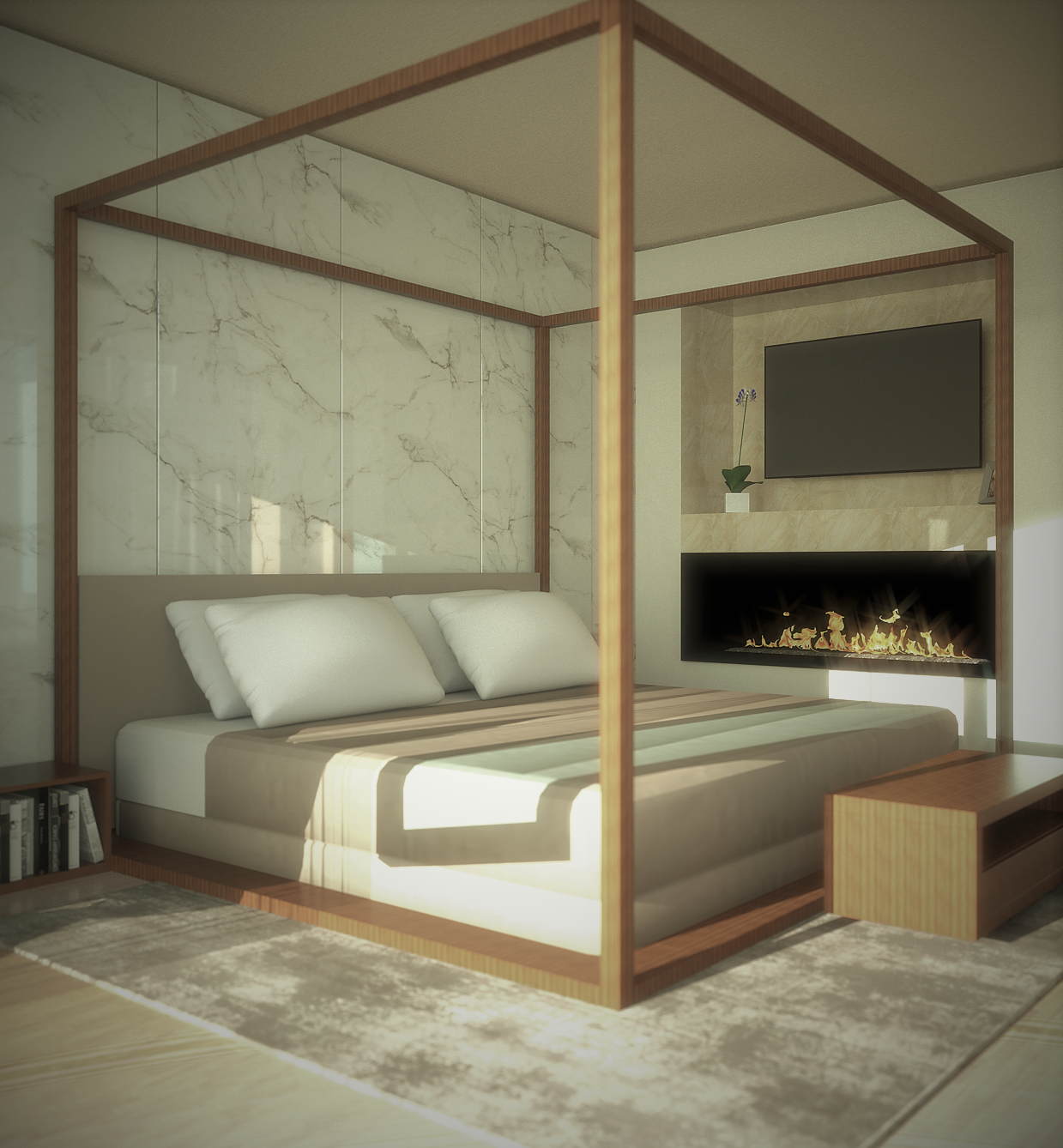 Byt v Sky Park by Zaha Hadid